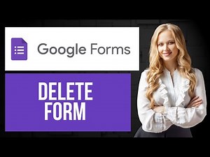 How to Delete Form in Google Forms | Remove Questionnaire