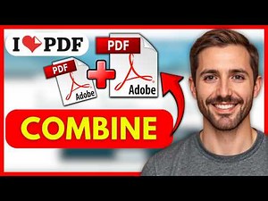 How To COMBINE PDF FILES into ONE in iLovePDF (EASY) 2026
