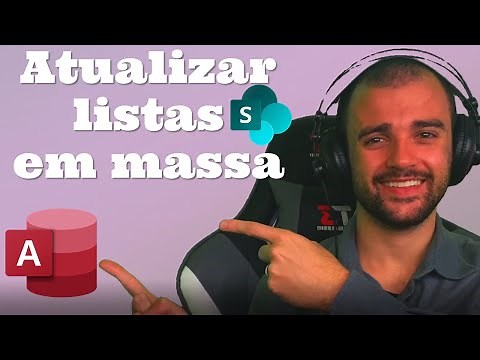Como manipular listas no Sharepoint com Access e como usar SQL em listas do Sharepoint.