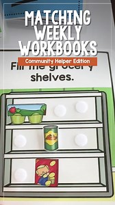 Build independence with Easy Matching Workbooks—daily activities that boost key skills for special ed & foundational learners. | The Autism Helper