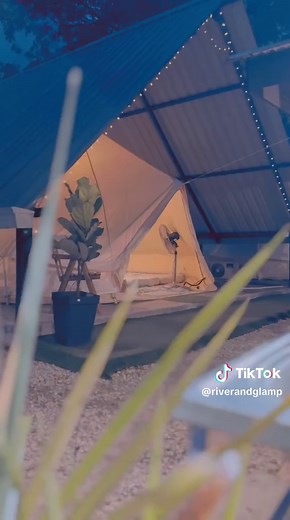 Glamping at night ✨ 📍River & Glamp , 7km atau 11 minit dari Batu Caves