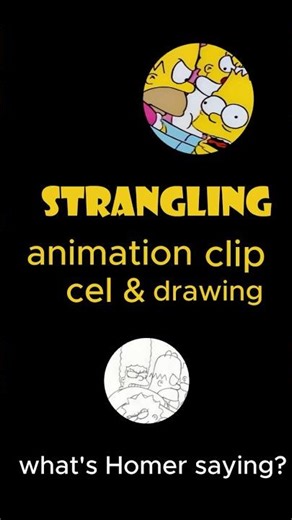 Simpsons Homer strangling Bart animation - “Why, you little—!”