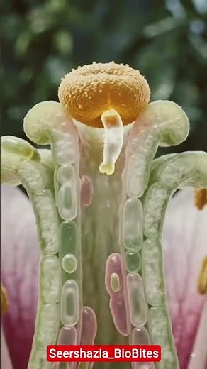 life cycle of a flowering plant🌱__Animation