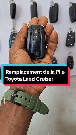 Remplacement de la Pile pour Toyota Land Cruiser