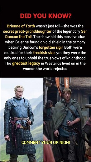 The Real Reason Brienne of Tarth is So Giant in Game of Thrones