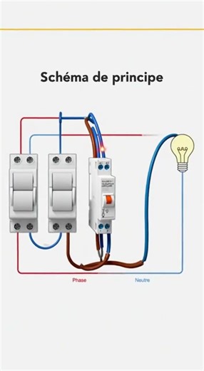 Télérupteur unipolaire #shortvideo #electrcal #industrialelectrician
