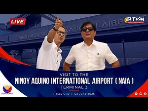 Visit to the Ninoy Aquino International Airport (NAIA) Terminal 3 06/03/2025