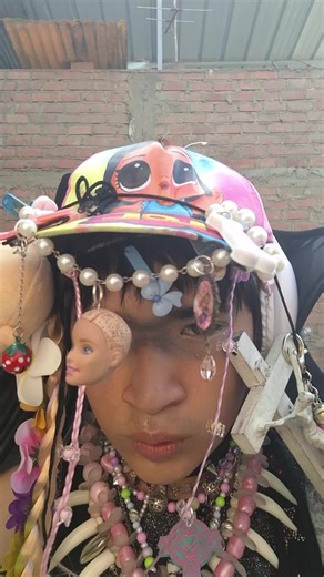 Aufit wachafo y kiut (*^▽^)/★*☆♪, chikes les invito a ver cada detallito, que viva el wachafismo, lit se me hiso tarde 🧜‍♀️🦧🧟 #harajuku #alt #cerru #fyp #huachafismo