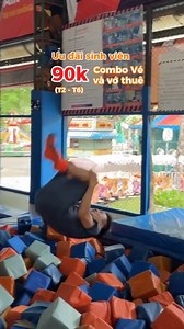 🎉 ĐẠI TIỆC DEAL HOT – JUMP ARENA LÊ THỊ RIÊNG 🔥 “Jump” bung sàn, bay tung bạt với loạt ưu đãi chất chơi – giá mềm: 🎓 Ưu đãi Sinh viên: Chỉ 90K cho combo vé vớ thuê 🎊 Member Day Thứ 4: Vé không giới hạn thời gian chỉ 90K 💧 Thứ 5 combo tiếp nước: Tặng 1 nước uống ≤ 20K khi mua vé chơi không giới hạn (Trừ Pororo & Pocari) 📌 Các Friend's lưu ý xíu nha: ✅ Áp dụng khi mua vé trực tiếp tại Jump Arena Lê Thị Riêng 🎫 Ưu đãi Sinh viên & Member Day đều cần thẻ sinh viên hợp lệ 🧦 Ưu đãi vớ bám bạt á