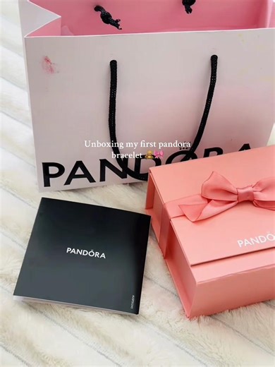 Unboxing My First Pandora Bracelet Experience 🎀