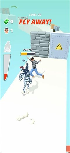 Buffed Silver Surfer going FAST ! 💪 Muscle Rush - Smash Running | Level 22 |