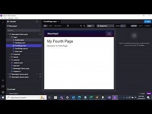 Open And Edit Existing Blazor Project In Radzen Blazor Studio
