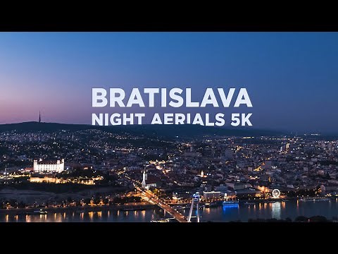 Bratislava Night Aerials 5K - Old Town & Downtown (Slovakia)