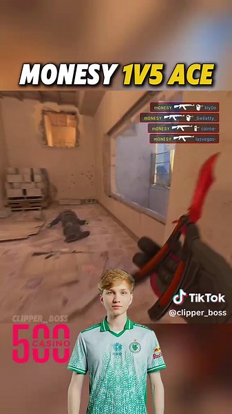 Monesy 1v5 ace on faceit 💀#cs2 #cs #counterstrike #cs2highlights #monesy