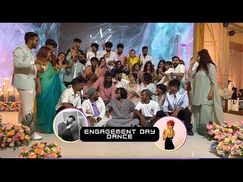 Nandana & Athul Engagement Day Dance Performance | House Of AOS | Dance | Fun