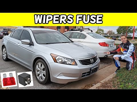 HONDA ACCORD WINDSHIELD WIPERS FUSE LOCATION, WIPERS NOT WORKING FUSE 2008 2009 2010 2011 2012