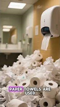 The Origin of Hand Dryers 💨 – From Noisy Machines to Eco-Friendly Blasts | Flashback Facts