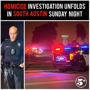 17K views · 91 reactions | AUSTIN TX - APD is investigating a homicide after a man was found on the ground with "obvious trauma to his body" in a South Austin neighborhood Sunday night. It happened on Bradsher near the intersection of South Congress Avenue and West William Cannon Drive at around 10pm. No suspect has been identified This is Austin's 10th homicide in 2025 #austin #austinnews #cinconews #kxan #kvue #fox7 #cbsaustin | ChannelCinco TV | Facebook