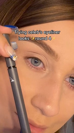 More celebrity eyeliner looks! Which one is your fave out of these three💖 #dovecameron reelsdisonrae #kyliejenner # | Iredefh