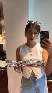 Denim Shorts That Finally Get You We think we made the most comfortable denim shorts out there. Super high-waisted with a wide leg — so when you sit, you’re actually comfortable. And that awkward back gap when you bend? Doesn’t happen in these. ✅ No-dig, no-gap waistband ✅ Soft denim that still holds shape ✅ Real deep pockets — not fake ones ✅ Flattering fit with freedom to move ✅ Like your favourite denim shorts, just done right Your go-to pair for every mood — comfort, confidence, and zero com