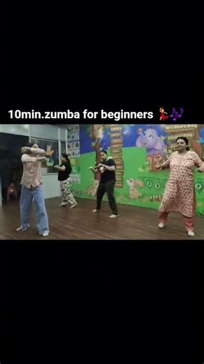 10.min.Zumba for Beginners Reduce stress improve strength💥 #zumbadaily #easyworkouts #subscribe
