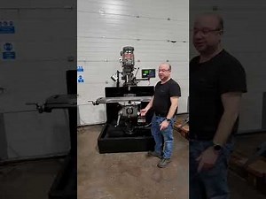 Bridgeport milling machine with Ball screws in X and Y axis
