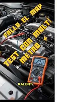 Sensor MAP Fallas, Diagnóstico con Multímetro y Solución Real 🛠️⚡