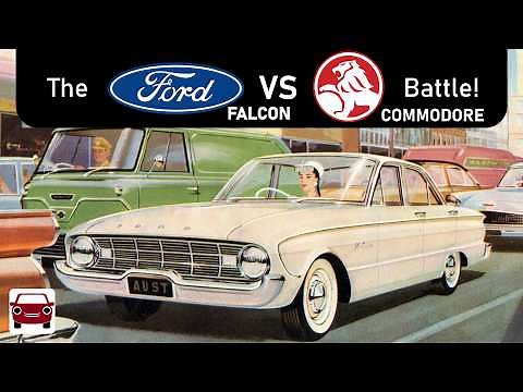 The 50-year V8 war. The Falcon vs Commodore Story