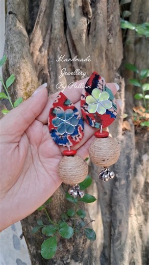 Diy Earrings 😍 #diy #new #craft #jewellerymaking #making #earrings #handmadejewellery