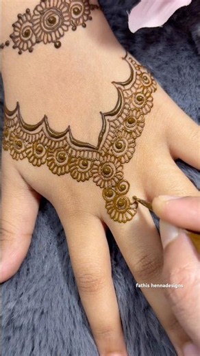 Simple Dome Hennadesign #easymehndi #simplemehndi #hennaart #hennadesign #mehndi #mehndidesign