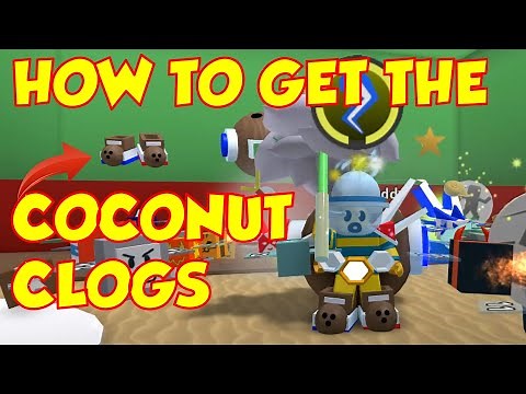 How to Get the Coconut Clogs in Bee Swarm Simulator