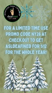 January signs you can almost feel and taste ❄️☕ Don't miss your chance to start learning ASL for $12 with promo code NY26 #ASL #signlanguage #LearnASL #asllearning #wintersigns #januaryvocab #deafawareness #InclusiveCommunity #LanguageLearning #asldeafined | ASL Deafined - Online ASL Video Textbook