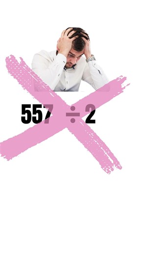 Stop dividing by 2! (The 5s Math Trick Upgrade) 🛑