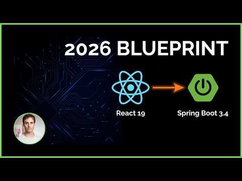 The 2026 Fullstack Blueprint: Spring Boot 3.4 & React 19