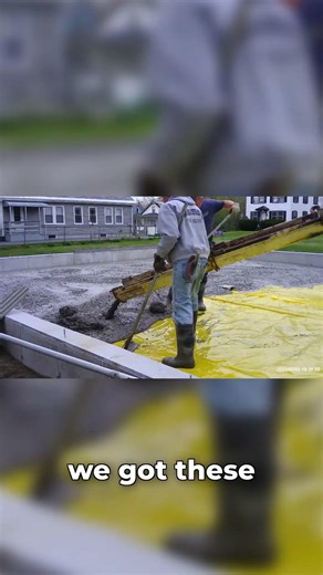 Had some trouble with the concrete mix... #shorts