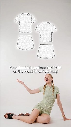 Ditch Fast Fashion and sew this FREE DIY Set! ✂️