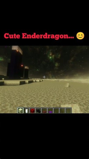 Minecraft Cute Enderdragon 😁#shorts #minecraft #gaming