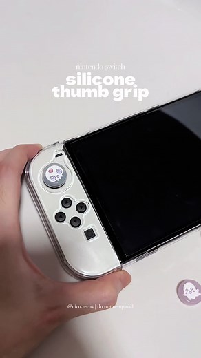 Nintendo Switch OLED Silicone Thumb Grip Caps - Super Cute Joycon Thumb Grips