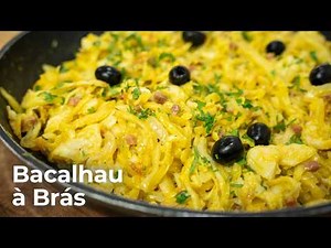 Bacalhau à Brás com um TOQUE ESPECIAL… Ficou DELICIOSO! 😍