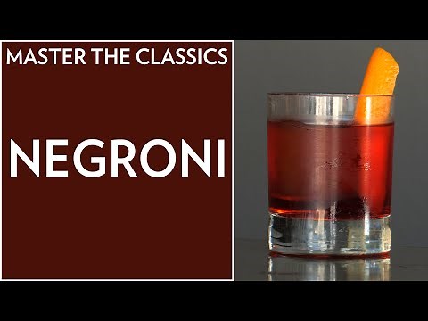 Negroni - My favorite recipe