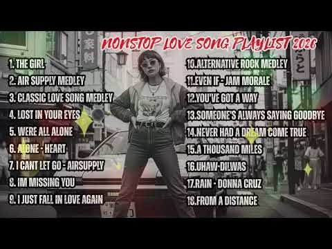 NONSTOP LOVE SONG PLAYLIST 2026 💥 AIR SUPPLY - MLTR COVER HITS LOVE SONG 80s 90s