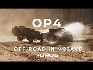 The OP4: Off-Road Trailer from OPUS Camper