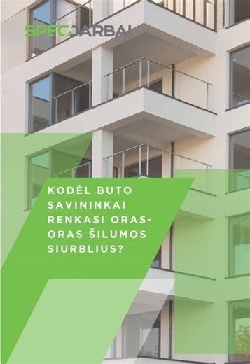 🏠 Nedideliam būstui nereikia sudėtingų sistemų. Butuose ir kompaktiškuose namuose visas gyvenimas vyksta pagrindinėse zonose. Todėl oras–oras šilumos siurblys leidžia vienu įrenginiu sukurti komfortą ten, kur jo iš tikrųjų reikia. ♨️ Šiluma žiemą, vėsa vasarą – vienu mygtuku. Be vamzdynų, be rekonstrukcijų ir be chaoso. Radiatoriai dažnai veikia ne pagal jūsų ritmą: rudenį – per vėsu, pavasarį – per karšta. Oras–oras suteikia kontrolę: • kai vėsu – šildo, • kai karšta – vėsina. 🚧 Montavimas gr
