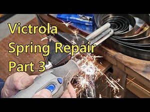 Victrola Spring Repair Part 3