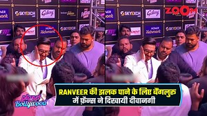 106K views · 437 reactions | #RanveerSingh gets a hit while being mobbed on the red carpet of an awards function | Zoom TV | Facebook