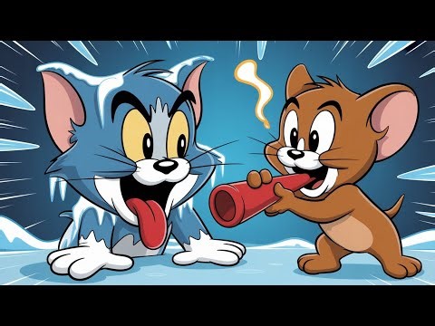 “Tom Got Totally Frozen! 😱 Jerry’s Coolest Prank Ever ❄️😂