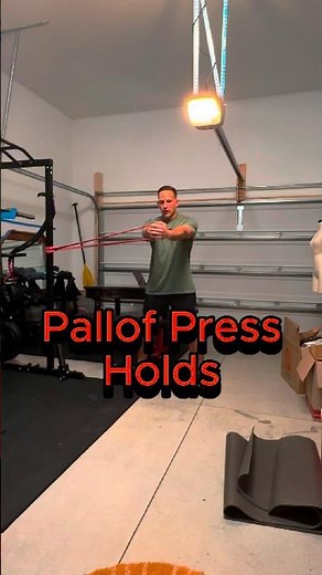 How To: Pallof Press Holds | anti-rotational CORE strength