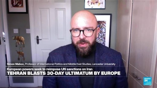 UN sanctions on Iran: Tehran blasts 30-Day ultimatum by Europe