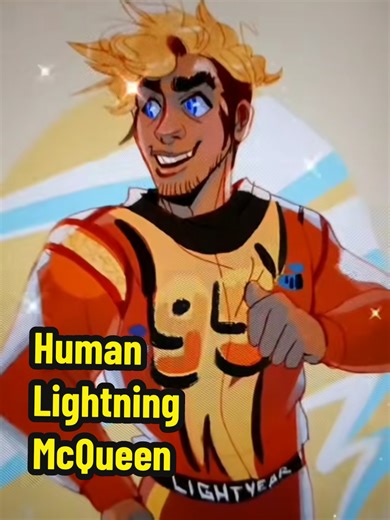 Human McQueen Day is 2/6!! draw your own version or draw fanart of My McQueen in celebration 🍾 🥳 🎉 🚗 #lightningmcqueen #lightningmctwink #anime #cars #humancars