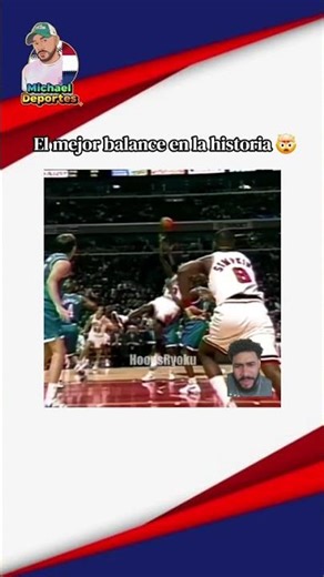 balance perfecto Michael Jordan #nba #basketball #dunk #hoops #ballislife